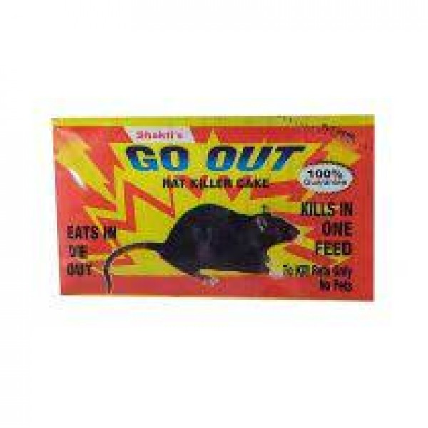 Go Out rat killer cake