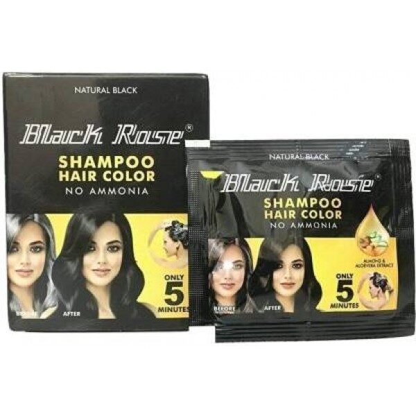 Black Rose Shampoo Hair color