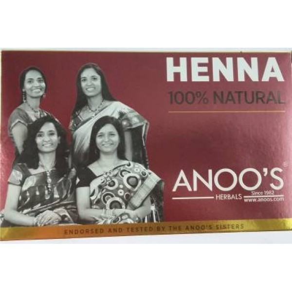 Anoos Henna Pack - Naturals, 100 gr