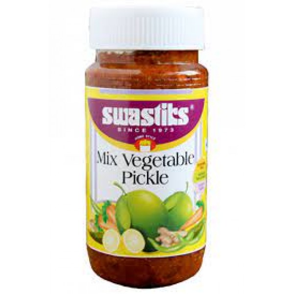 Swastik mix vegetable pickle 500gms