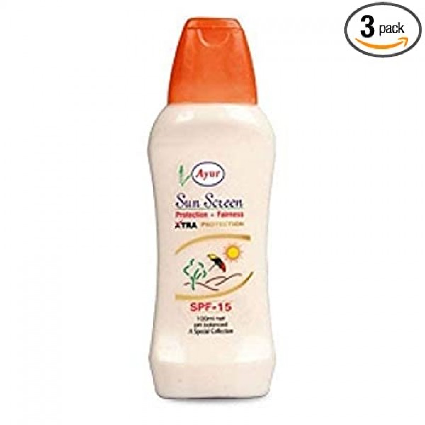 AYUR SUN SCREEN LOTION 100ML