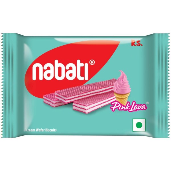 Nabati wafer pink lava