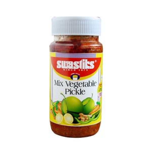 Swastiks Pickle - MIX VEGETABLE PICKLE, 200g Jar