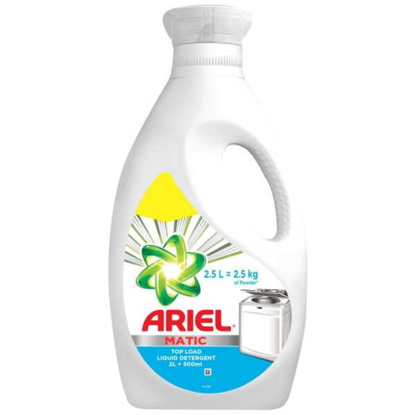 Ariel matic top load liquid detergent 2.5 L