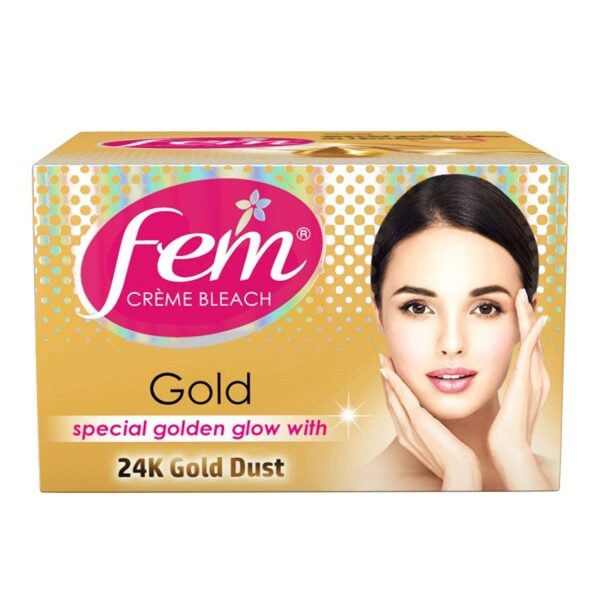 fem creme bleach gold 24gms