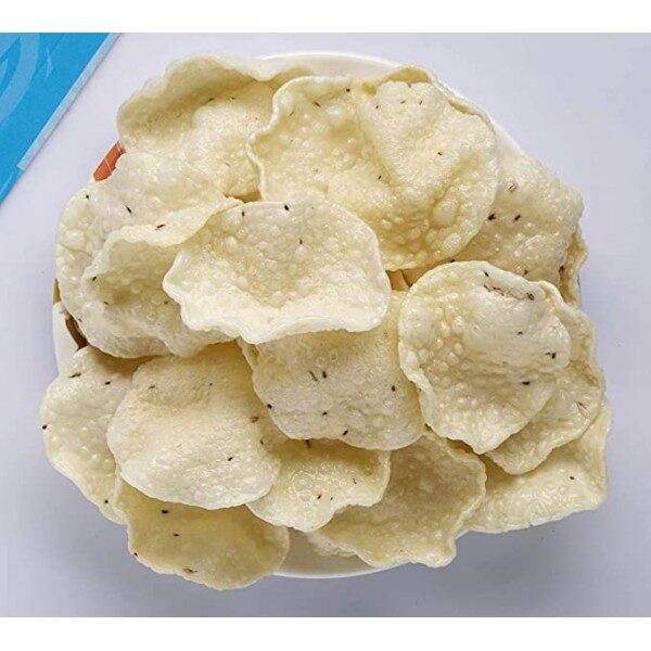 Kitchen made Steam Rice papad Zeera papad 200GMS