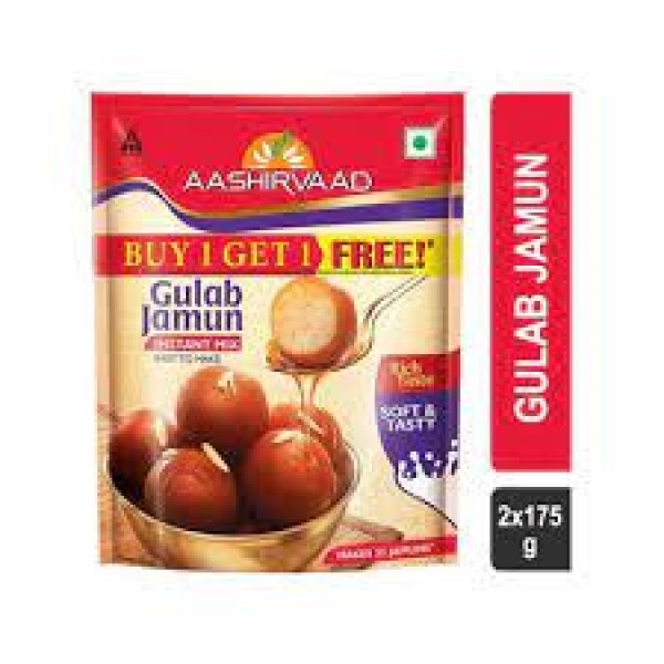 AASHIRVAAD GULAB JAMUN BUY 1GET 1 FREE