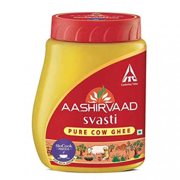AASHIRVAAD SVASTI PURE COW GHEE 200ML