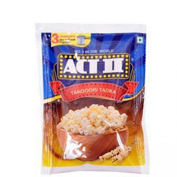 ACT II Popcorn  GOLDEN SIZZLE- 33Rs