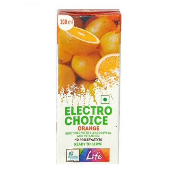 APOLLO LIFE ELECTRO CHOICE ORANGE 200ML