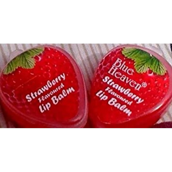 BIOWOW STRAWBERRY LIP BALM 12RS