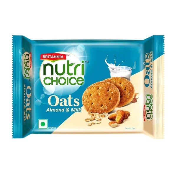 BRITANNIA NUTRI CHOICE OATS MILK AND ALMOND 