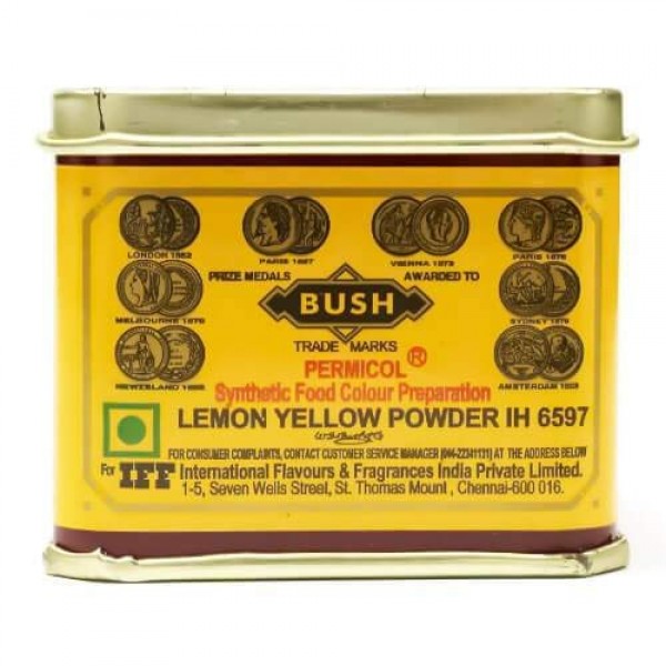Bush Lemon Yellow Powder - Biryani Colour - 100 gr