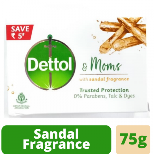 Dettol &Moms with sandal fragrance75g