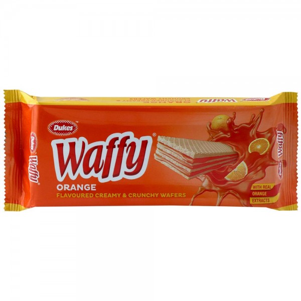 Dukes Waffy Biscuits Orange, 75 g - BUY 1 GET 1 FREE