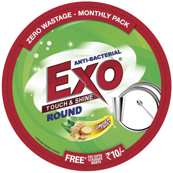 Exo ANTI-BACTERIAL TOUCH&SHINE ROUND- 500g