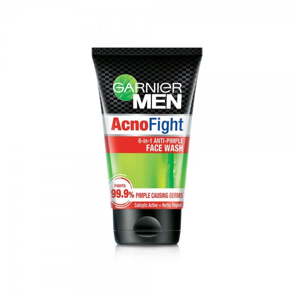 GARNIER MEN ACNO FIGHT ANTI PIMPLE FACE WASH 