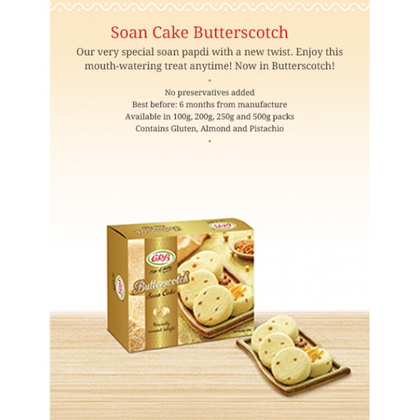 GRB BUTTERSCOTCH  SOAN CAKE 100G