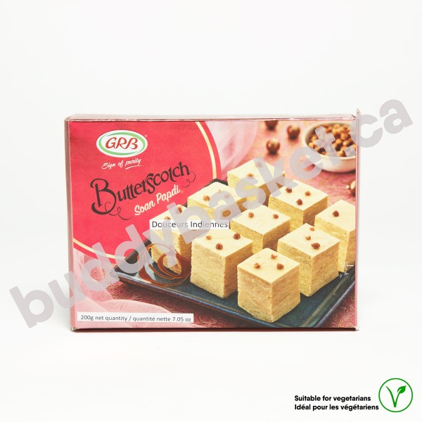 GRB BUTTERSCOTCH  SOAN PAPDI  100G