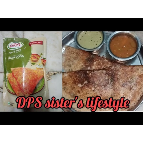 GRB INSTANT MIX RAVA DOSA 500G