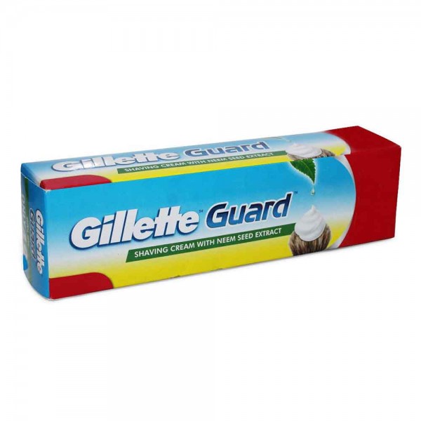 Gillette guard shaving cream with neem seed extract