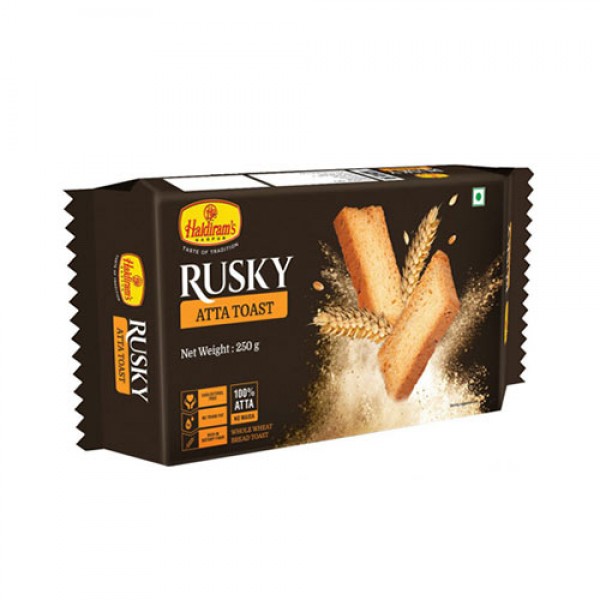 HALDIRAMS RUSKY ATTA TOAST  250G