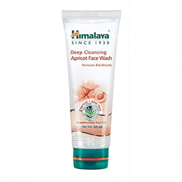 HIMALAYA DEEP CLEANSING APRICOT FACE WASH 50ML
