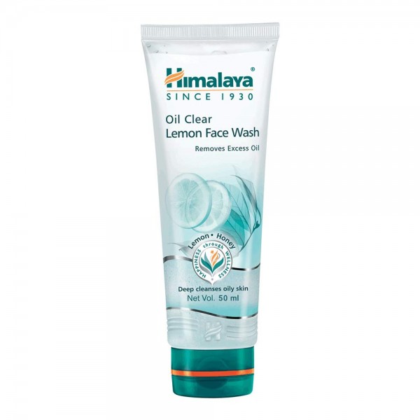 HIMALAYA OIL CLEAR LEMON FACE WASH 50ML