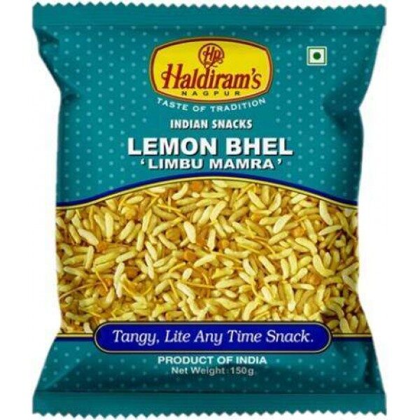 HALDIRAM LEMON BHEL  LIMBU MAMRA 150GM