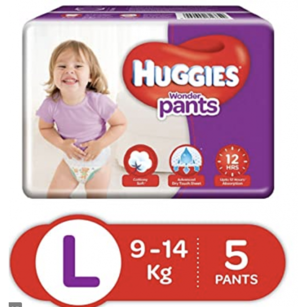 Huggies Wonder Pants - L (5 pc)