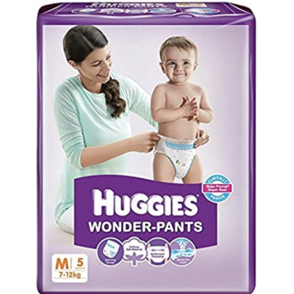 Huggies Wonder Pants - M (2 pc)