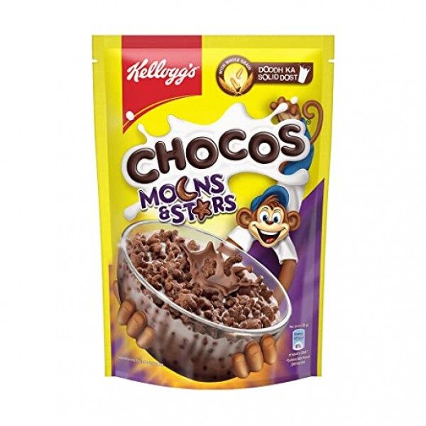 KELLOGGS CHOCOS MOONS STARS 375G