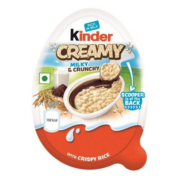 Kinder Creamy Milk & Crunchy
