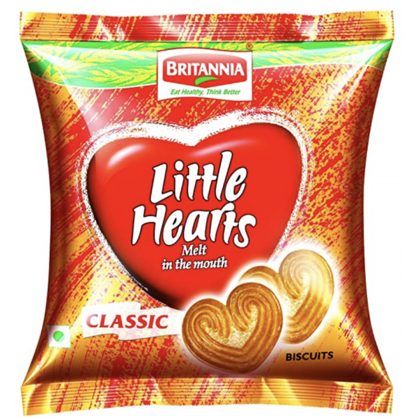 Little Hearts biscuits 32g - 10rs