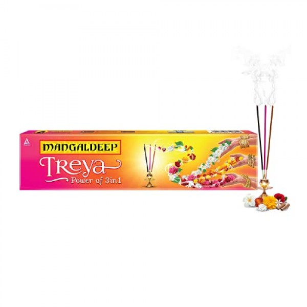 MANGALDEEP  PREMIUM  QUALITY INCENSE 3 IN 1