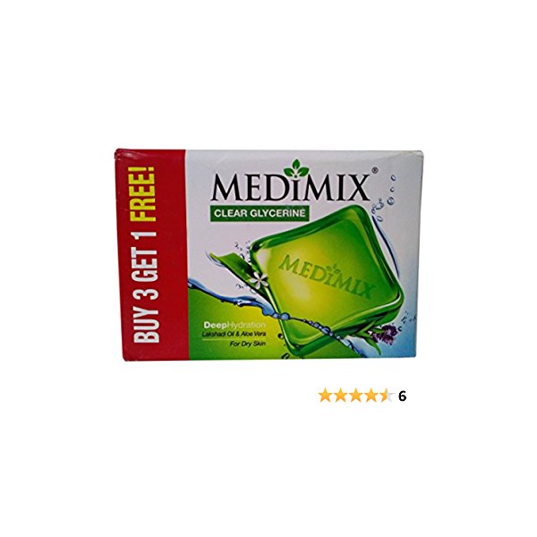 MEDIMIX CLEAR GLYCERINE DEEP HYDRATION SUPER SAVER BUY 3 GET 1 FREE 