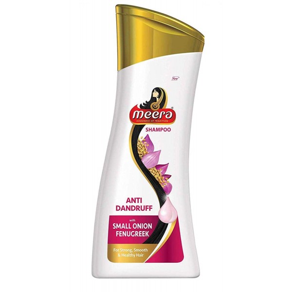 MEERA SHAMPOO ANTI DANDRUFF WITH SMALL ONION FENUGREEK 80ML