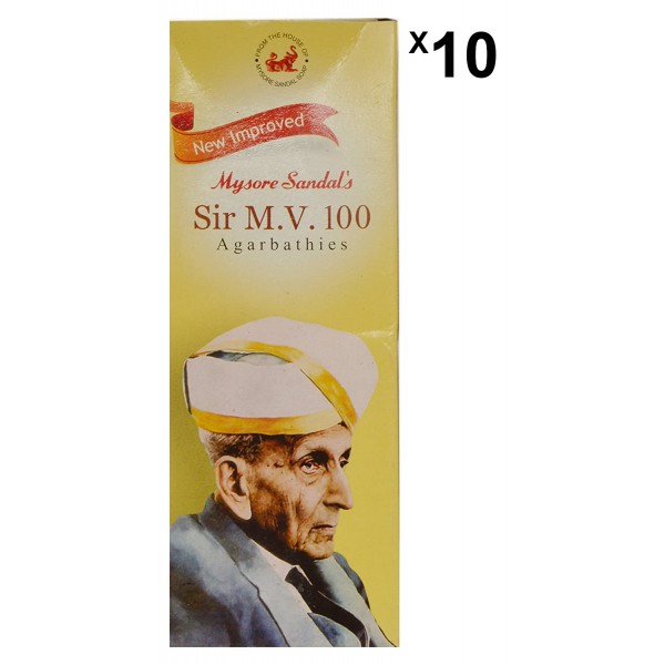MYSORE SANDAL  SIR M.V 100 AGARBATHIES