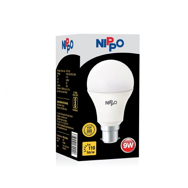 NIPPO LED BULB 9 WATTS