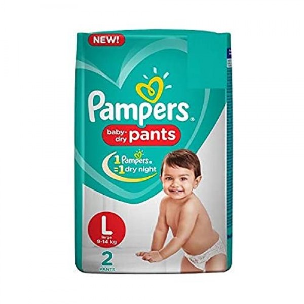 PAMPERS L SIZE 6PANTS  9 TO 14KG