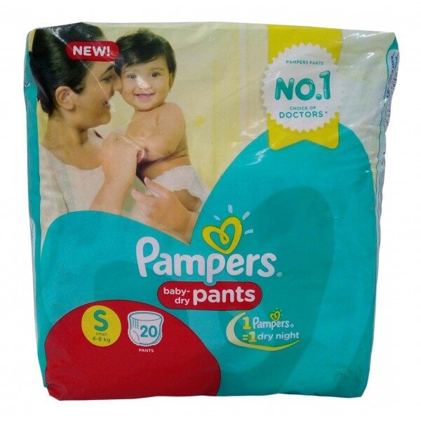 PAMPERS S SIZE 10 PANTS  4 TO 8KG