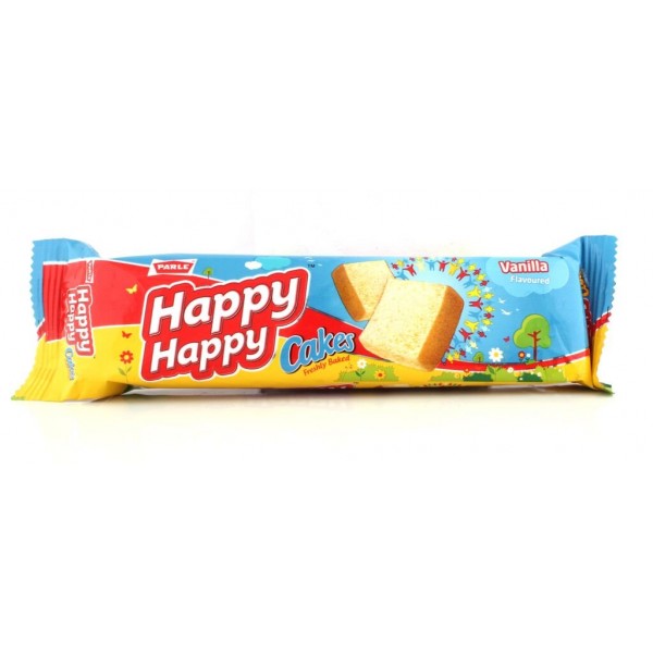PARLE HAPPY HAPPY CAKES VANILLA 