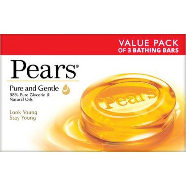 Pears Pure & Gentle Bathing Bar-125gr