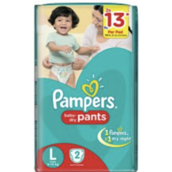 Pampers  Happy Skin Pants-XL{12-17KG}