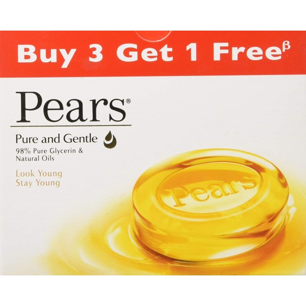 Pears Soft Soap  - Buy 3 Get 1 Free