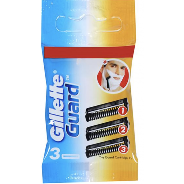 Gillette Guard Razor balde- 3 pcs