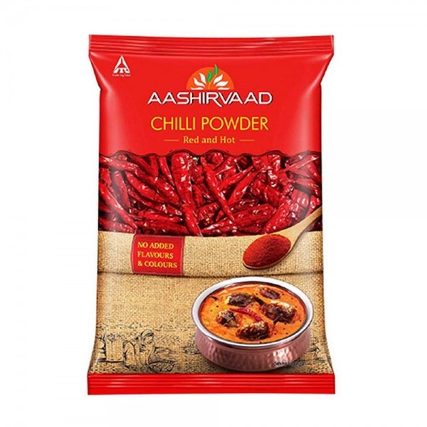 Aashirvaad Red Chilli Powder- 500g