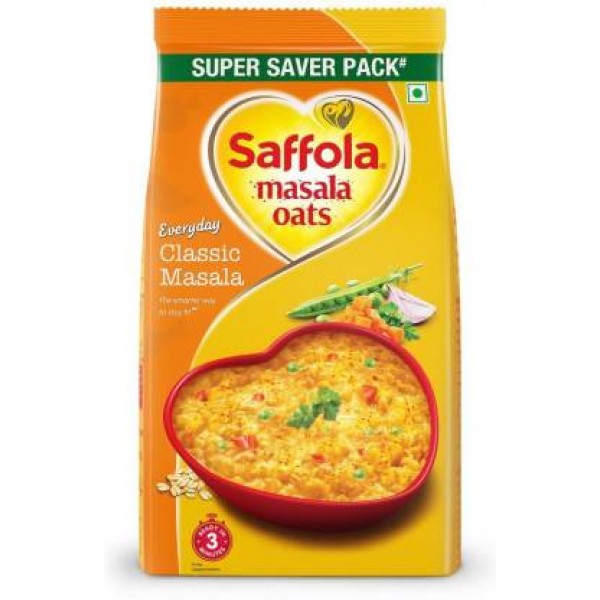 Saffola Masala Oats curry & pepper 500g