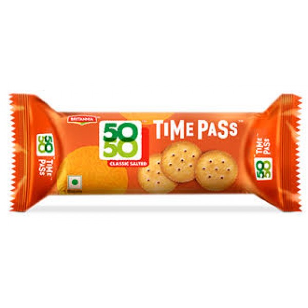 Britannia Time Pass - Classic Salted Biscuit, 69.5g