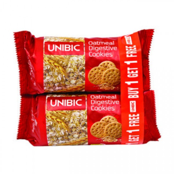 UNIBIC Oatmeal Digestive Cookies - 150Gr